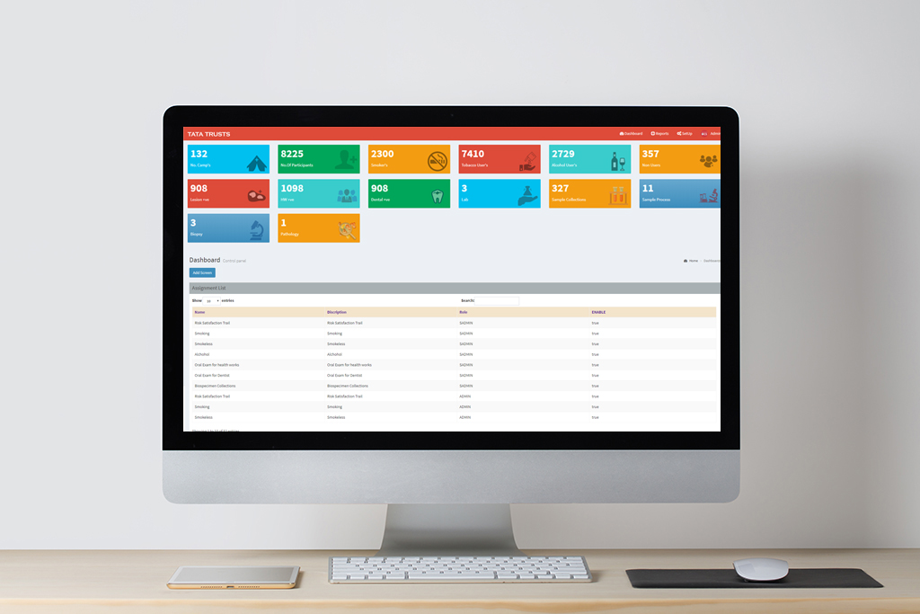 Tata-trust-Dashboard